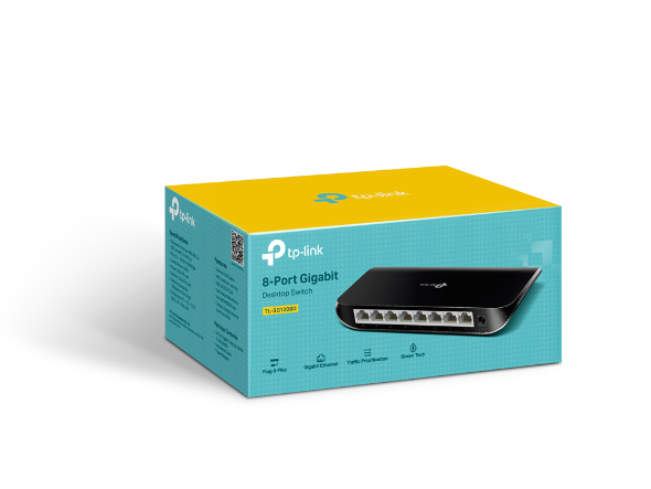 Switch TP-LINK De 8 Portas