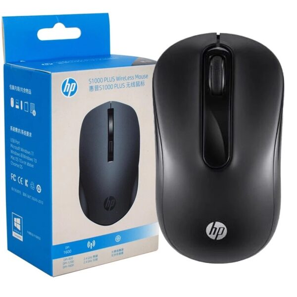 MOUSE HP SEM FIO S1000 PLUS