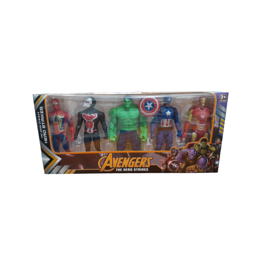 BONECO AVENGERS THE HERO STRIKES 5 IN 1