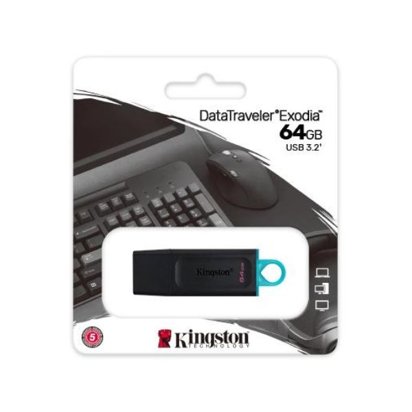 PEN DRIVE 64GB KINGSTON DTX EXODIA