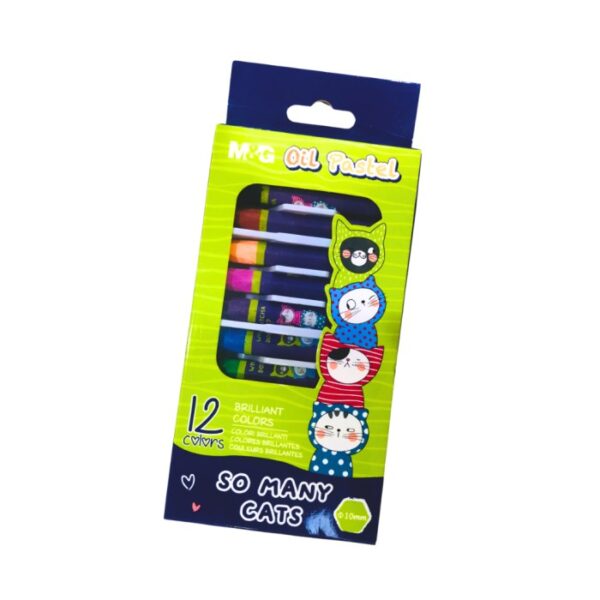 Cor De Oleo Pastel 12Cores