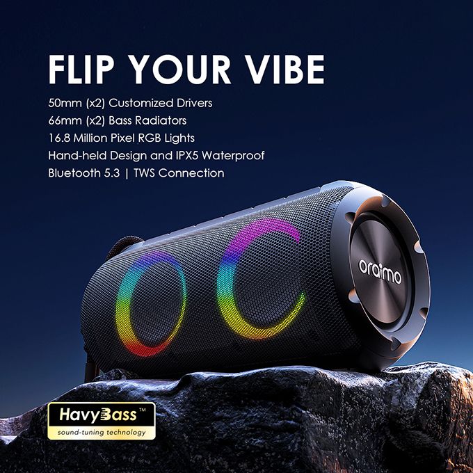Oraimo Rover Wireless Bluetooth Speaker - Image 4