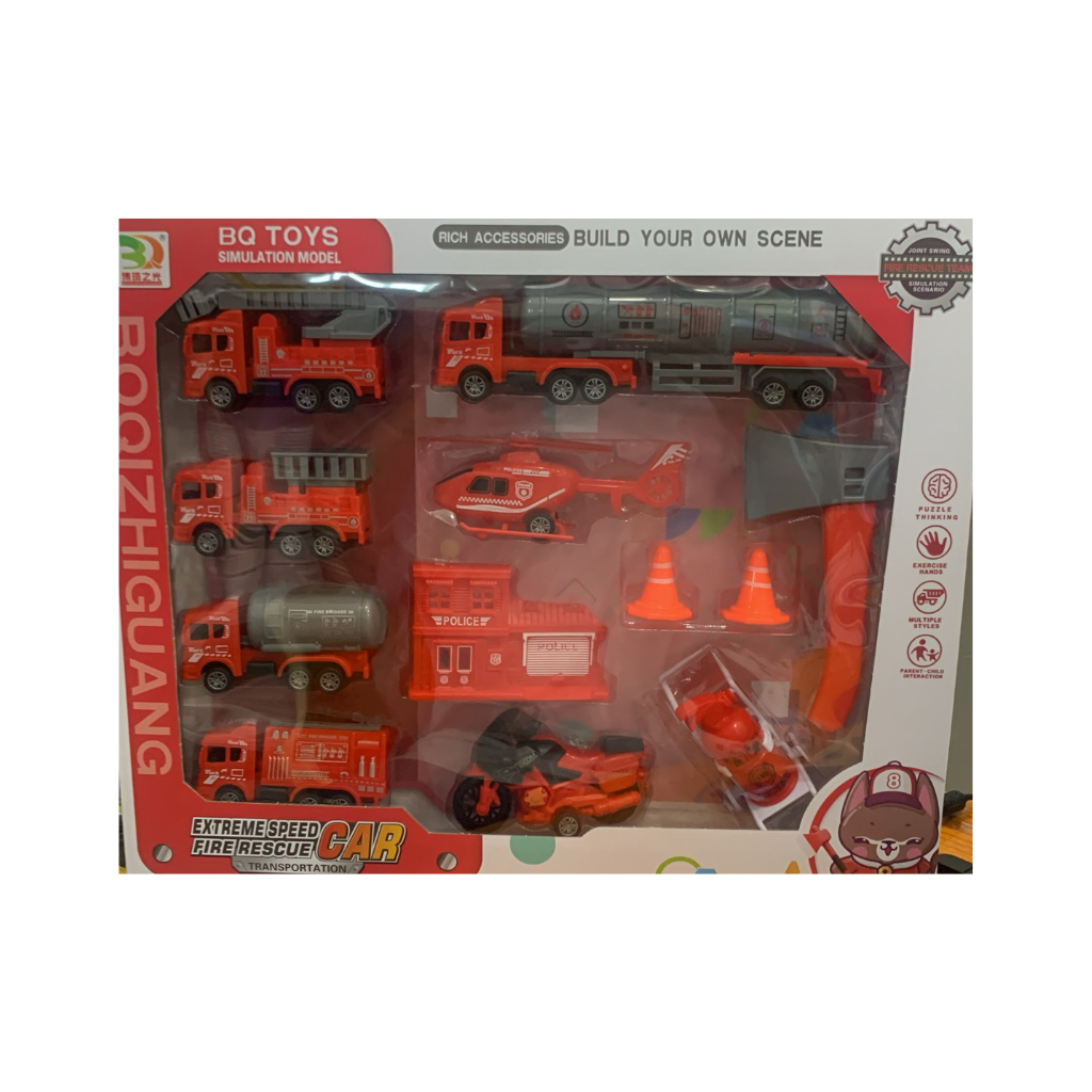 Kit De Bombeiro e Polícia