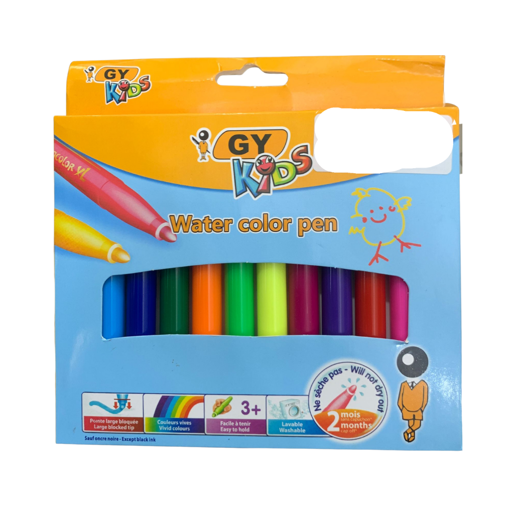 Caneta De Filtro Gy Kids 12 Cores