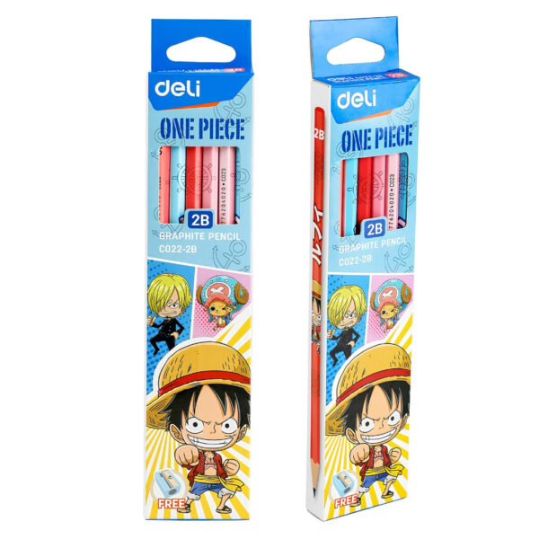 Caixinha de Lápis de Grafite 2B One Piece