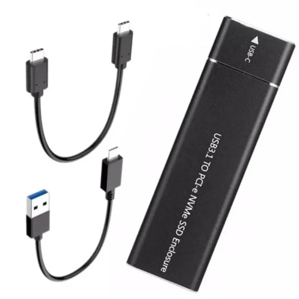 Case Para SSD Externo M.2 USB 3.1