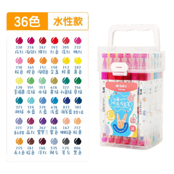 Marcador De Duas Pontas 36Pcs