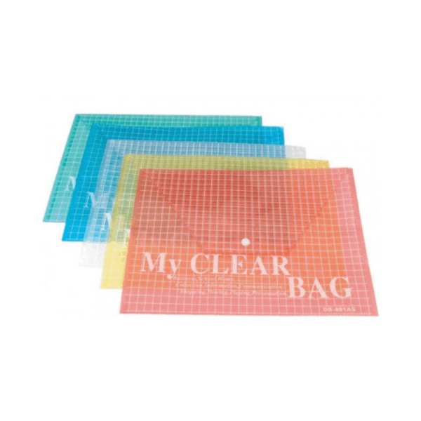 Pasta De Documentos My Clear Bag