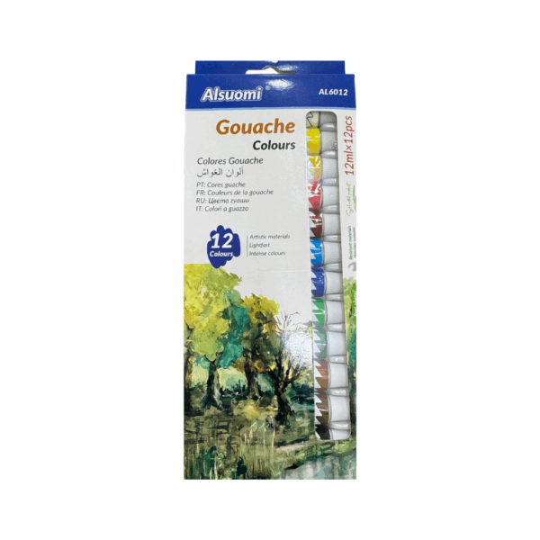 Conjunto De Tinta Guache 12ml 12Cores