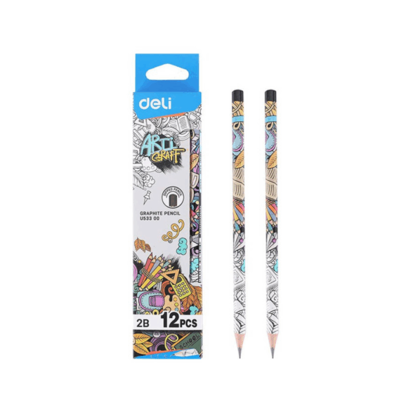 Lápis Grafite 2B 12pcs