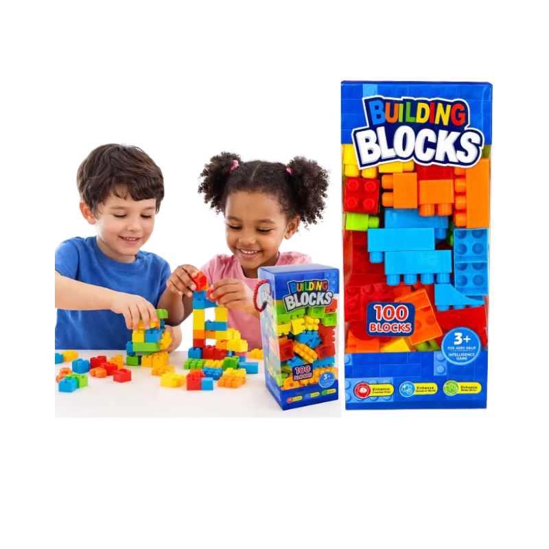 BLOCOS DE MONTAR 100PCS